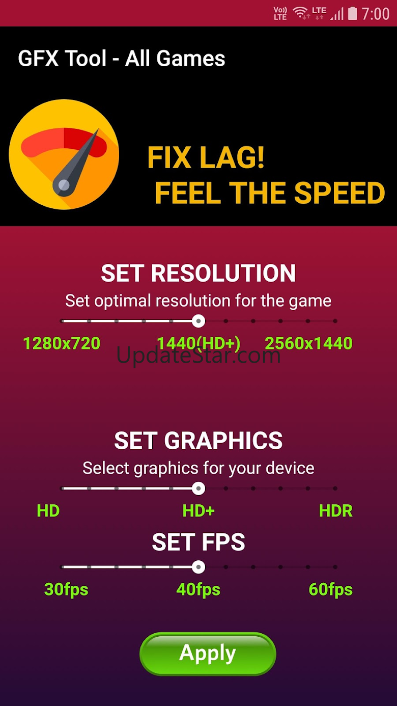 GFX Tool All Games - Lag Fixer