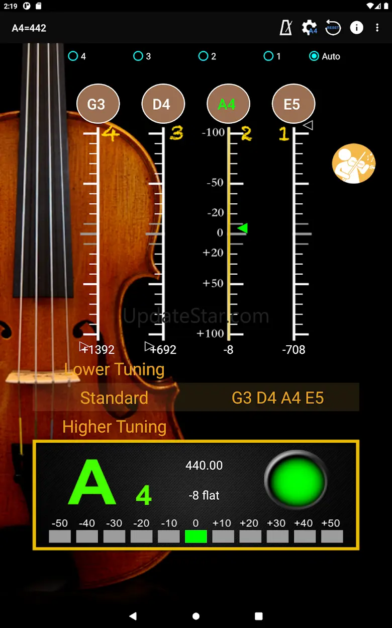 ViolinTuner - Tuner for Violin 2.4