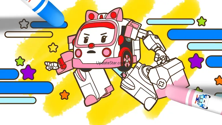 Robocar Poli SketchBook - Kids 1.1.6