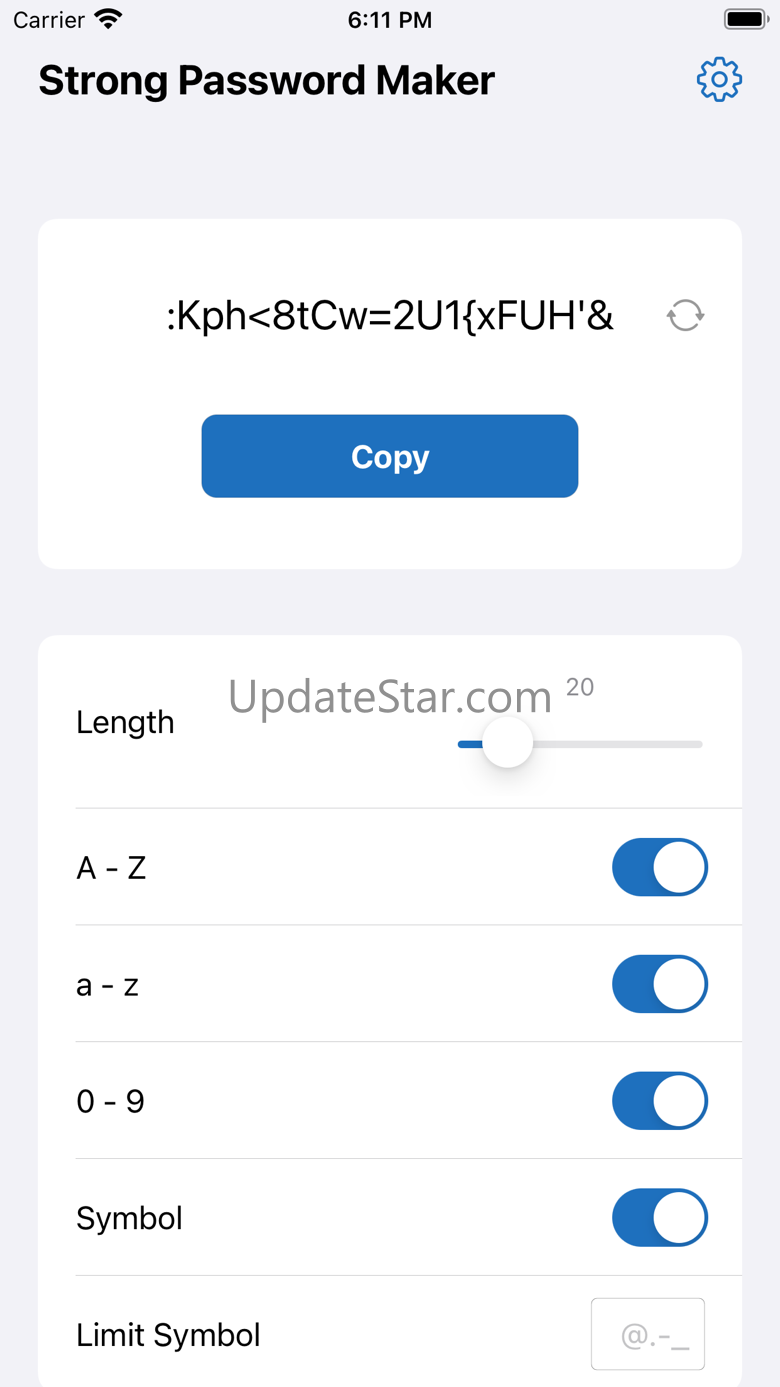 Strong Password Maker 1.0.8