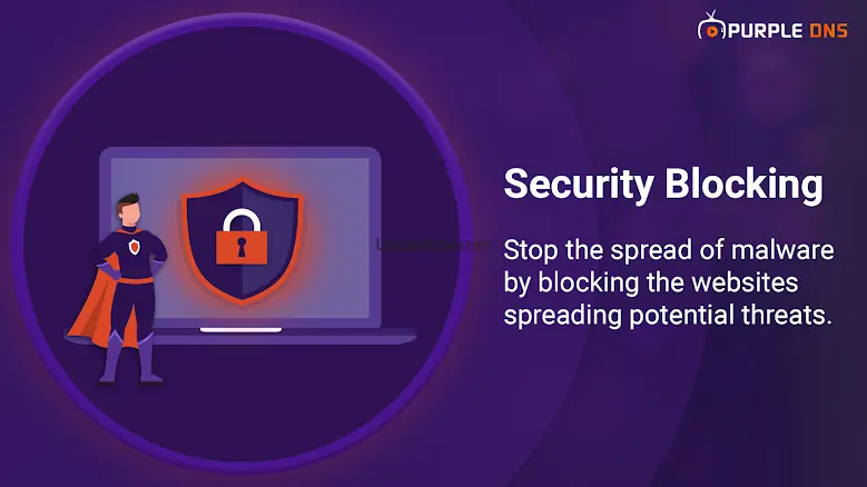 Purple DNS - Fast Ads Blocker 2.5