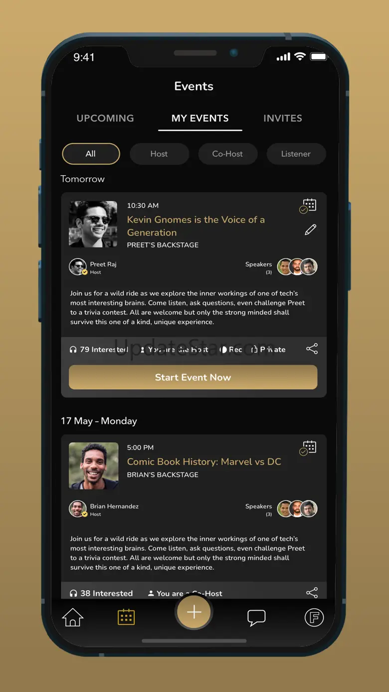 Bakstage: Interactive Podcasts 1.6