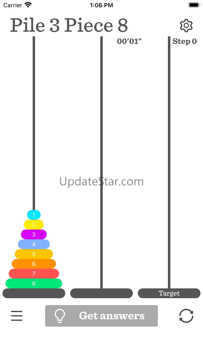 Hanoi Tower: Stack Puzzle 1.3