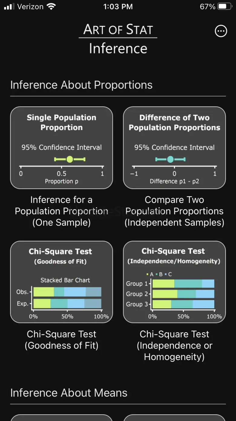 Art of Stat: Inference 1.6.0