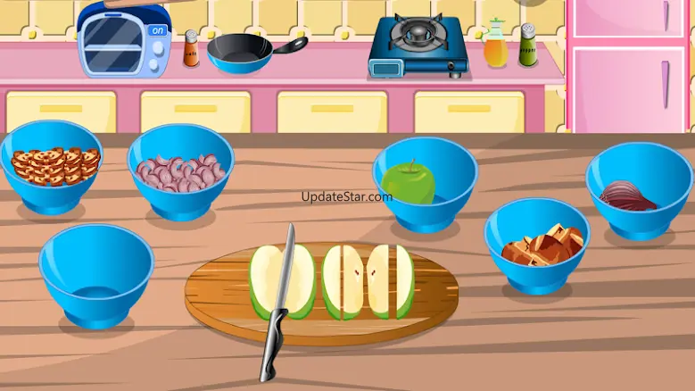 girls games cooking fast food