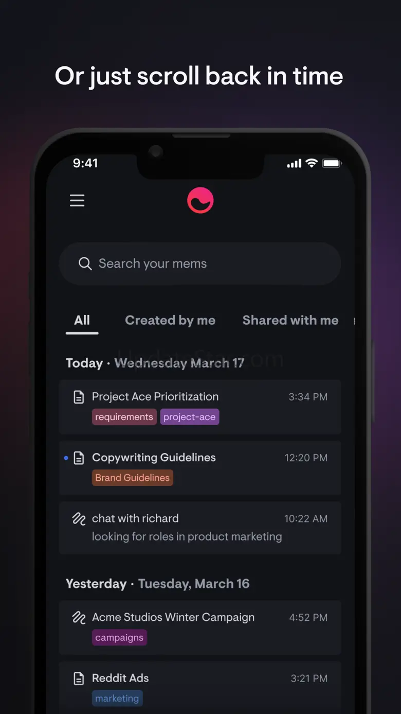 Mem - AI Notes, Search & Chat 2.1.4
