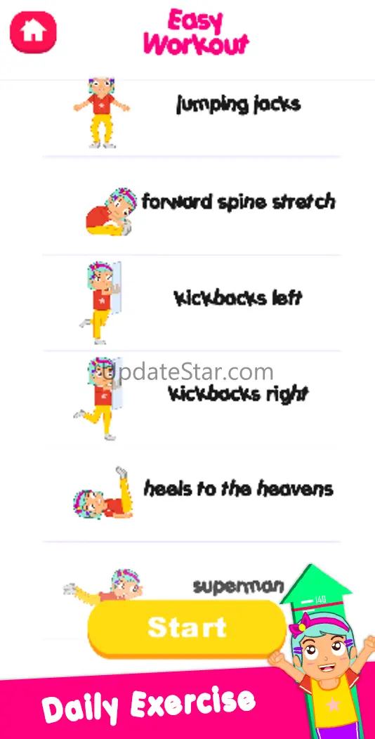 Kids Height Increase Workout 8