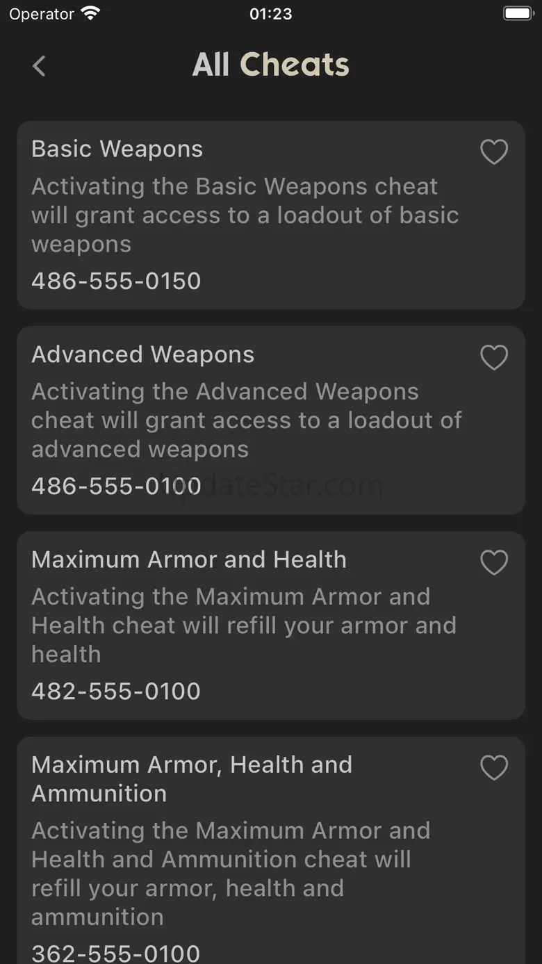 All Cheats for GTA 4 1.0