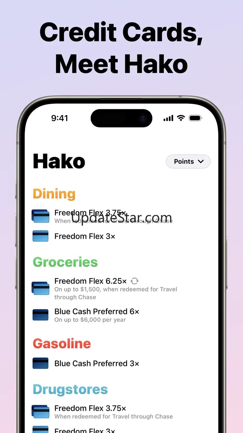 Hako - Credit Card Points 1.1.2