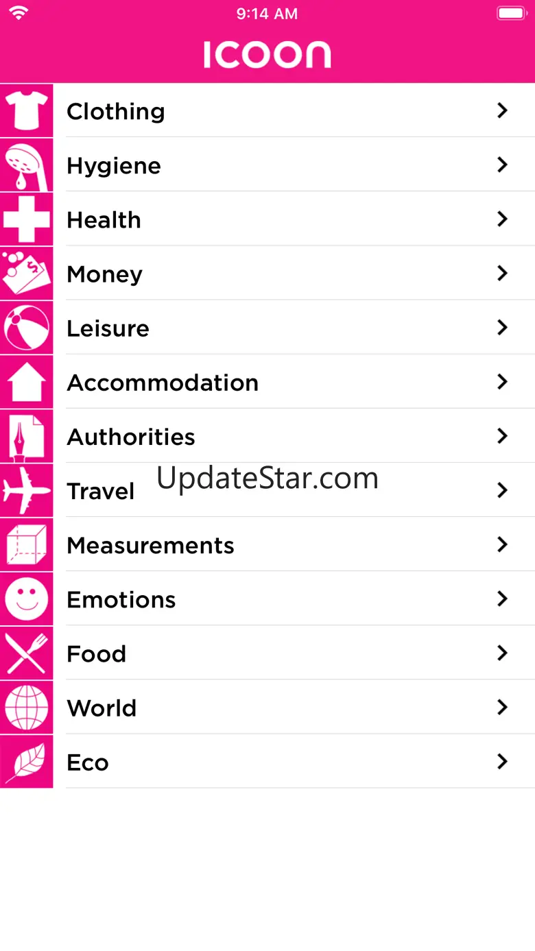 ICOON picture dictionary 3.0