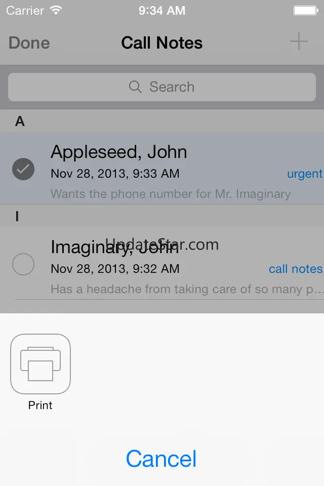 Call Notes 2.1