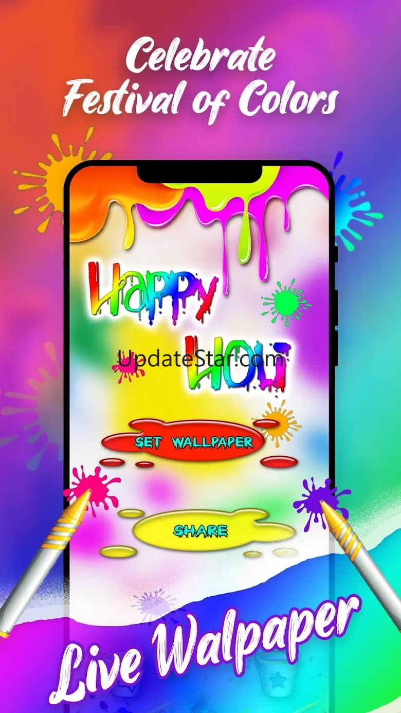 Happy Holi Live Wallpaper 1.6