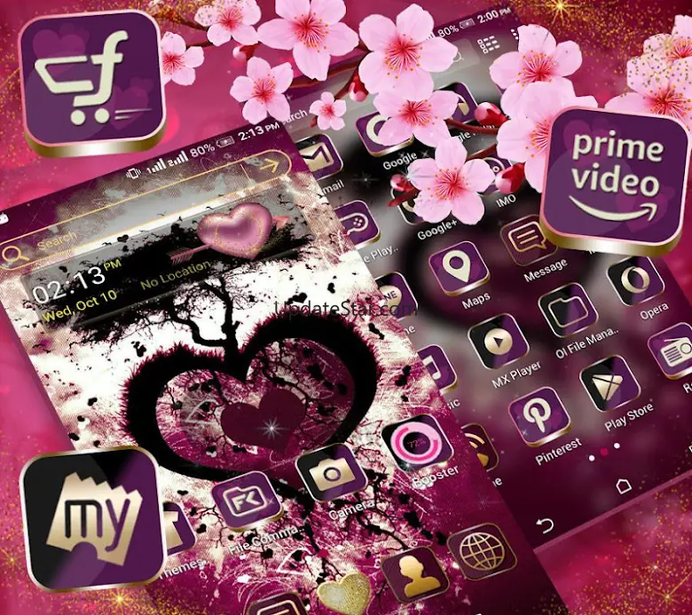 Heart Tree Launcher Theme 5.0