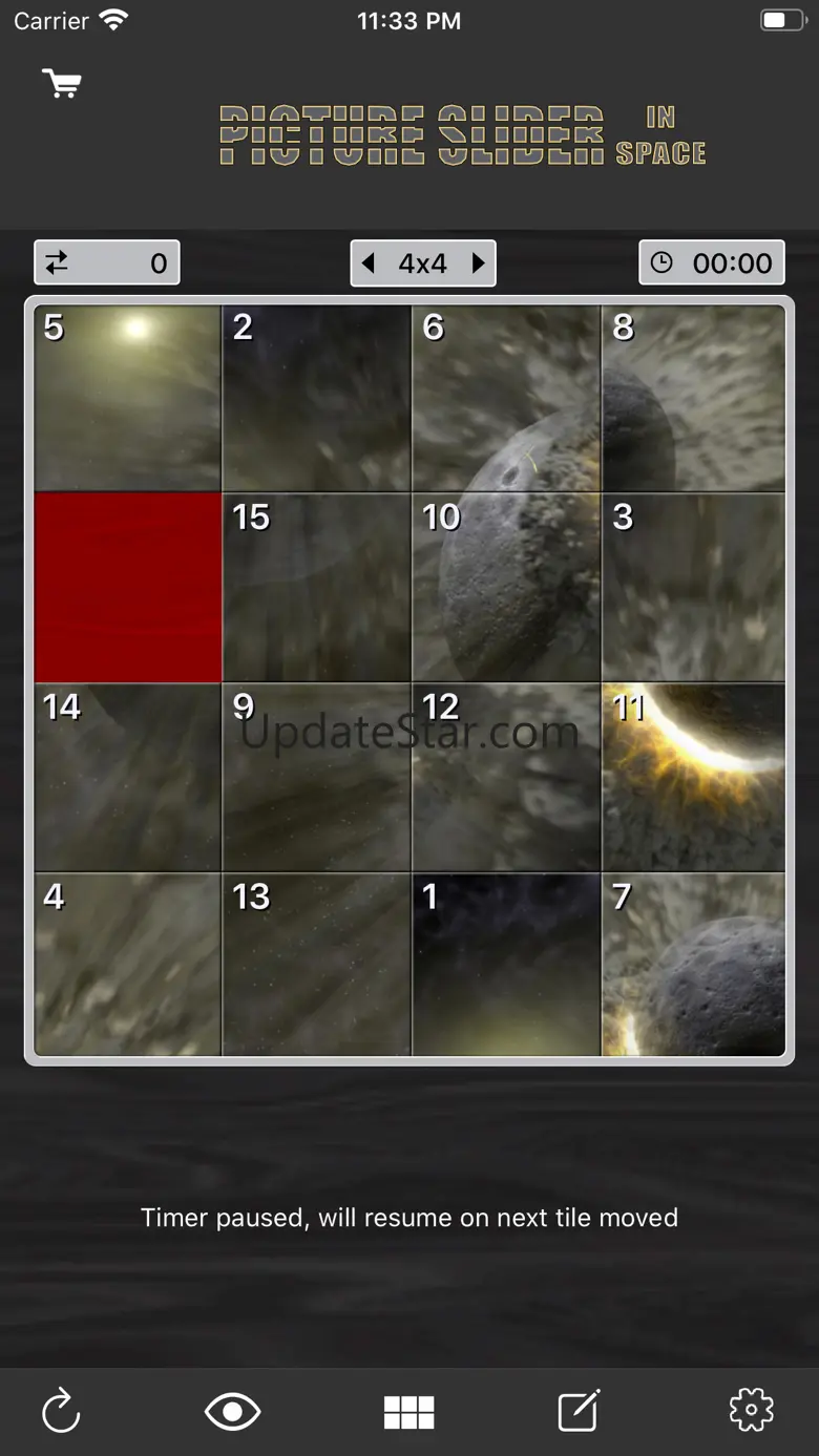 Picture Tile Slider In Space 6.1