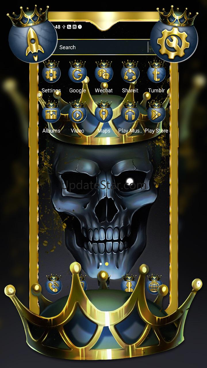 Skull King Launcher Theme 2.1.2