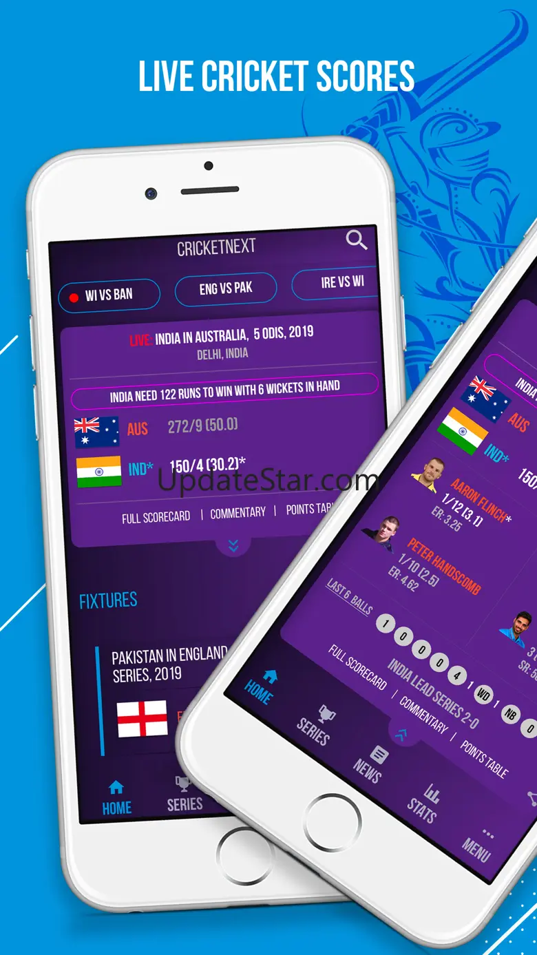 CricketNext: Live Score & News 4.4