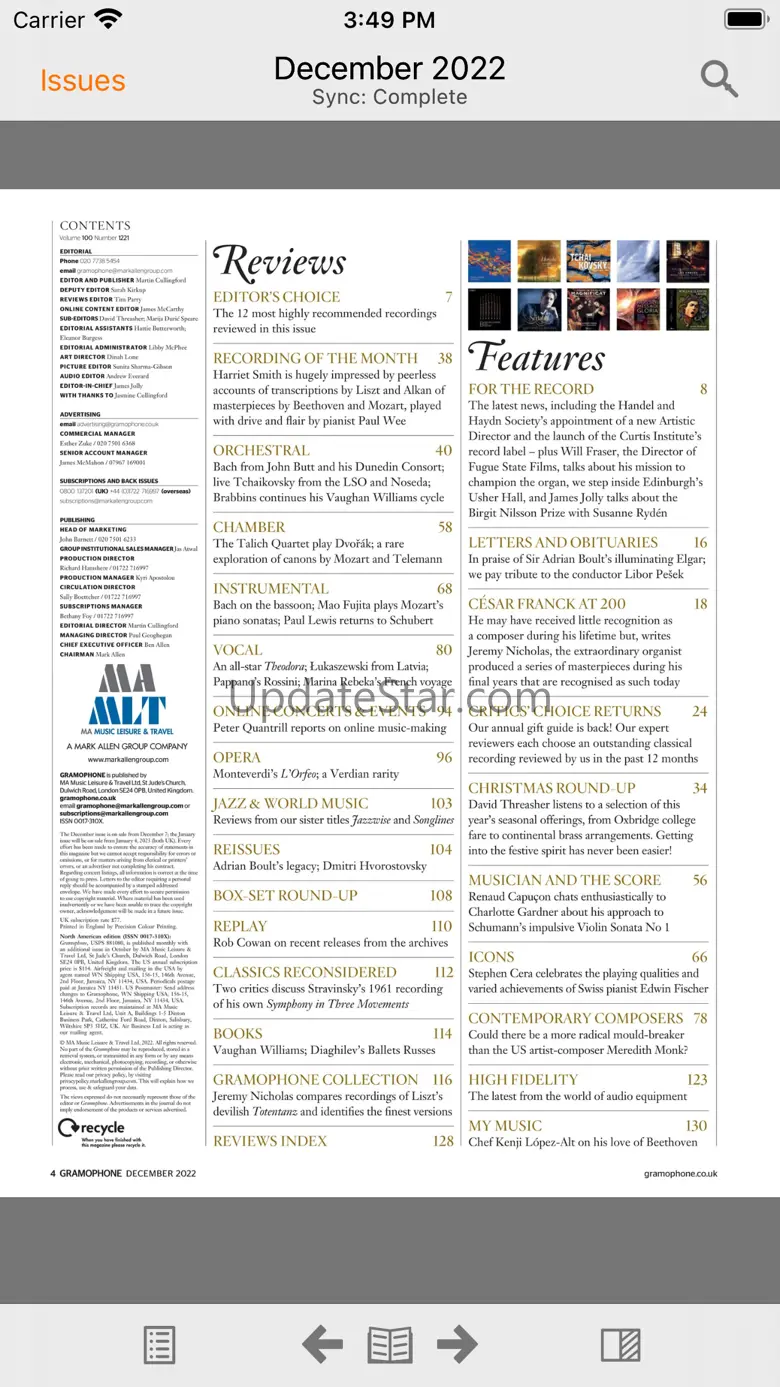 Gramophone Magazine 14.0.8
