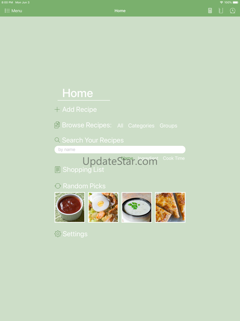 Personal Cookbook II 2.5.2