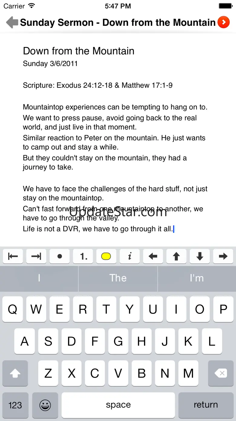 Pear Note 2.5