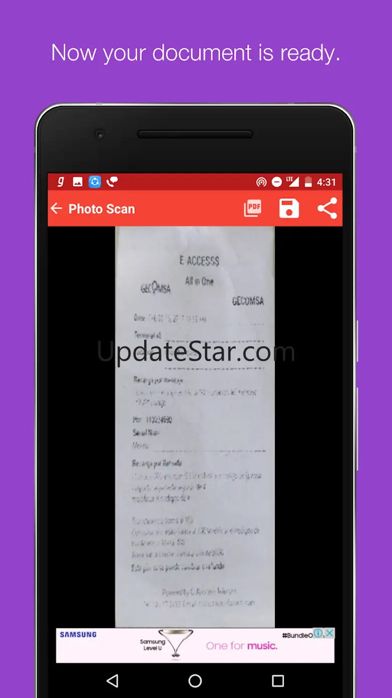 Photo Scan - Document Scanner 3.0