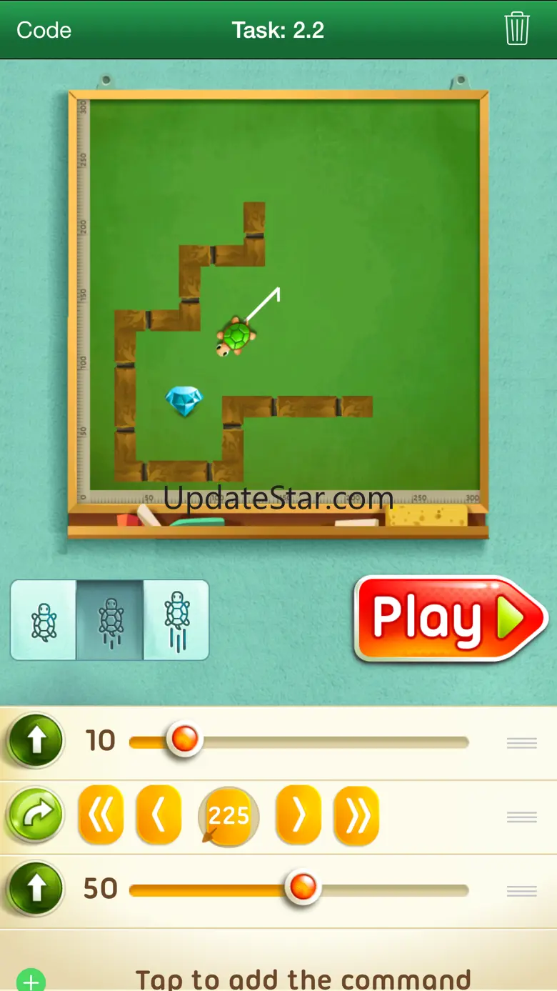 Move the Turtle: Learn to Code 1.6.8