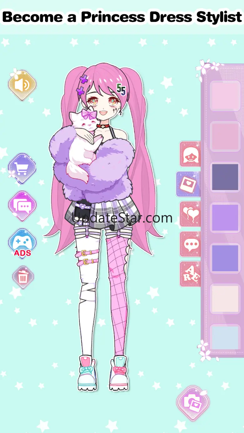Vlinder Princess Dress up game 1.9.60