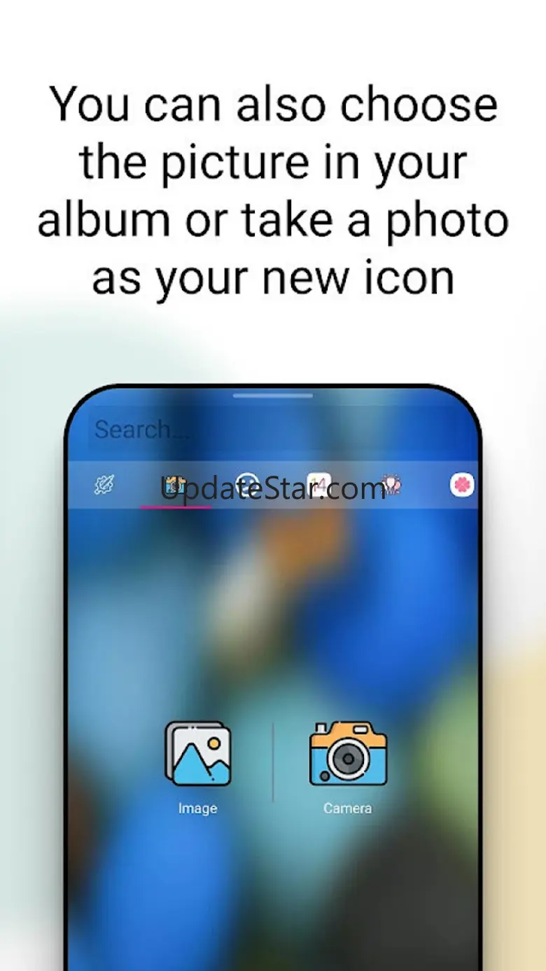 Hide apps: change icon 15.0