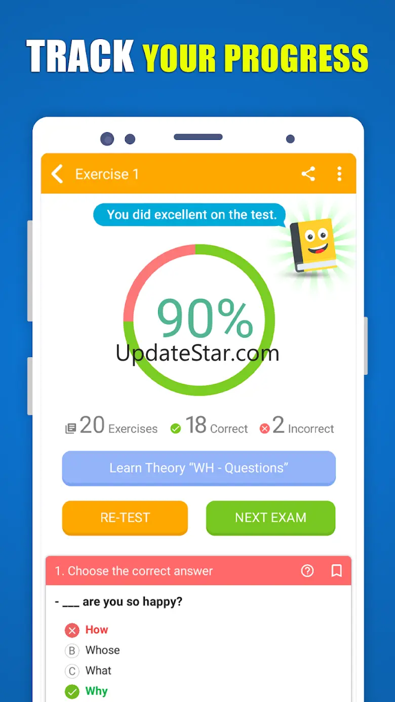 English Grammar Exercises Test 0.8