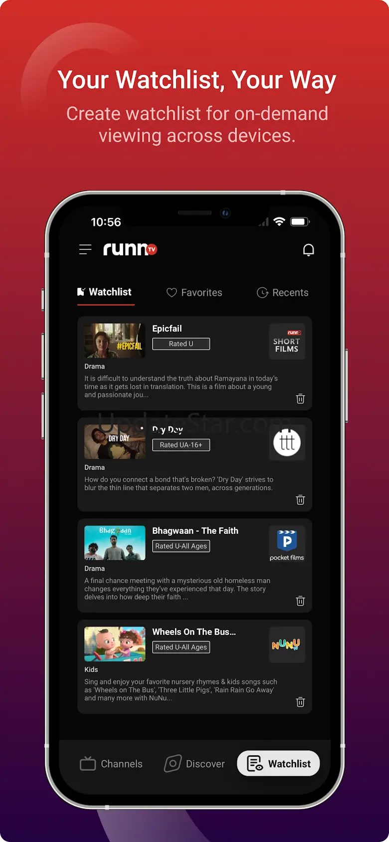 RunnTV - Movies,Short Films,TV 1.13