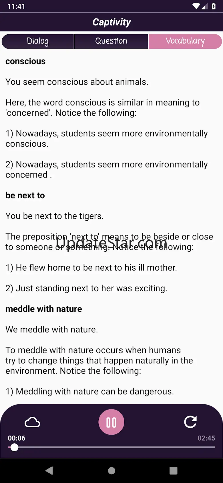 English Conversation Practice 4.4.44