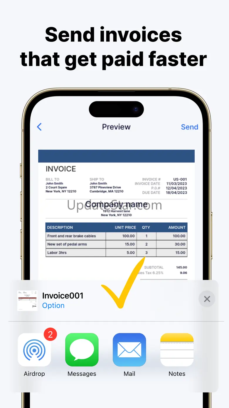 Estimate & Invoice Maker Asap 1.7