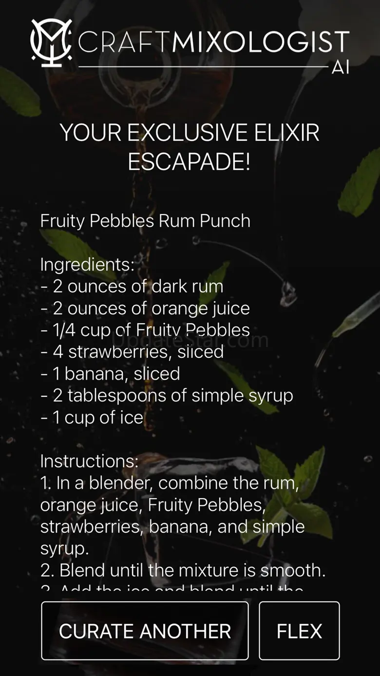 Mixology AI 3.0.7