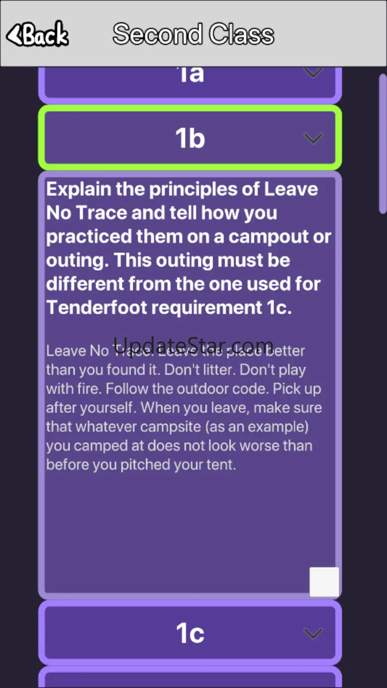 Trail To First Class 1.1.1