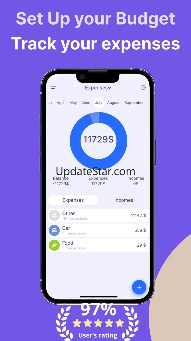 Budget Planner App: Up! 1.0