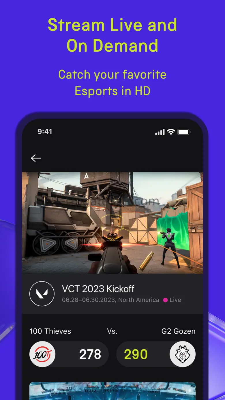 PlayerX: Next-Gen Esports 1.0.1