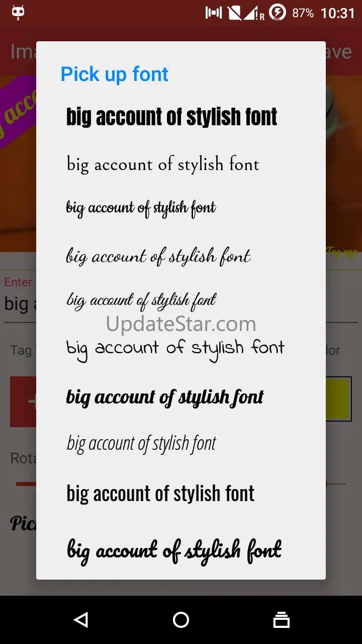 image tag - text on photo 48