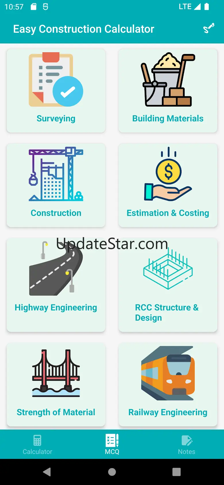 Easy Construction Calculator 2.1