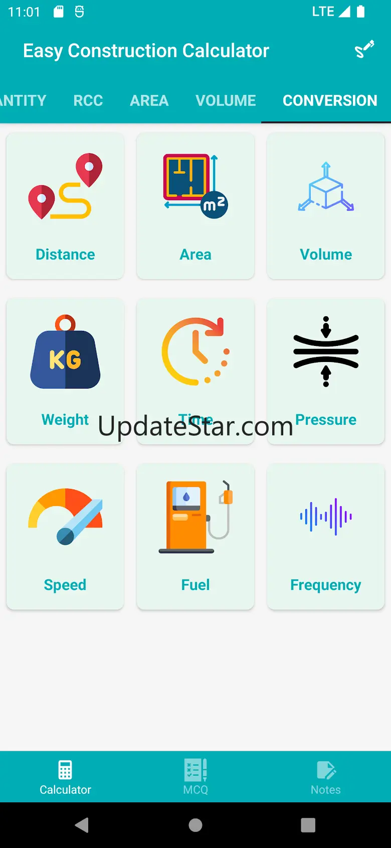 Easy Construction Calculator 2.1