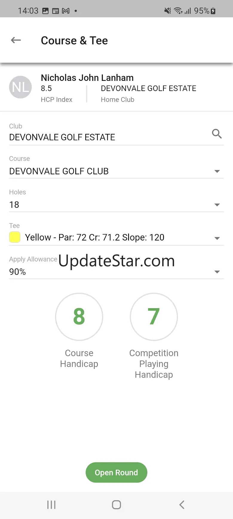 HNA Handicaps & Tournament App 8.3.9