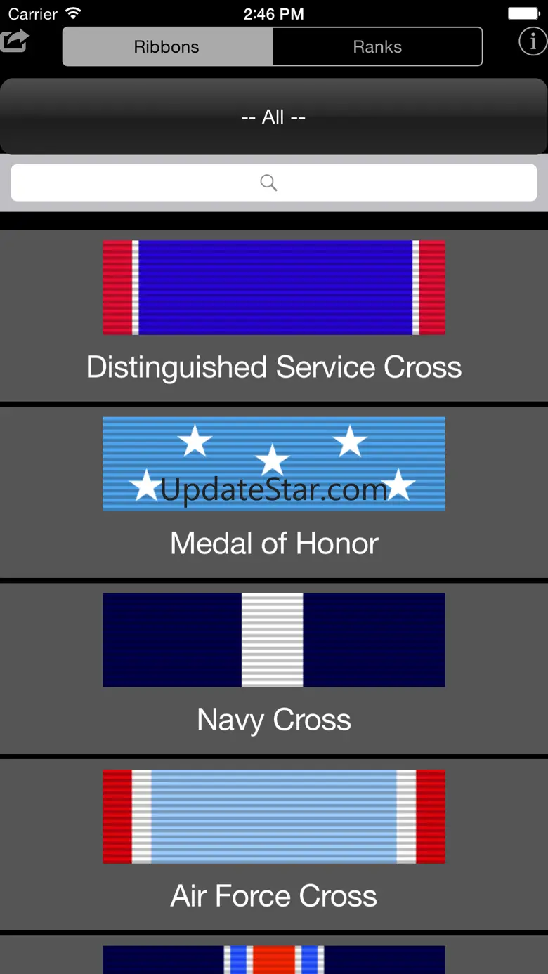 Ribbons & Ranks Database 1.4