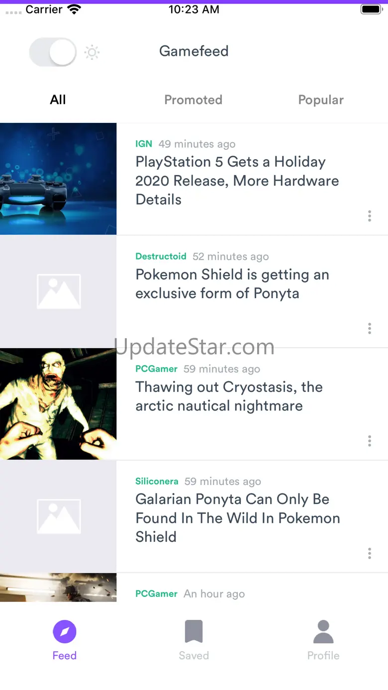 GameFeed App 3.0.0