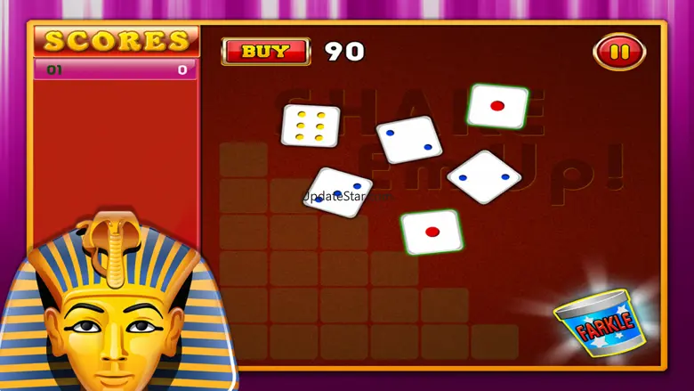 Pharaohs Fortune Farkle - Way Cool Bonus Free Dice Games 1.1
