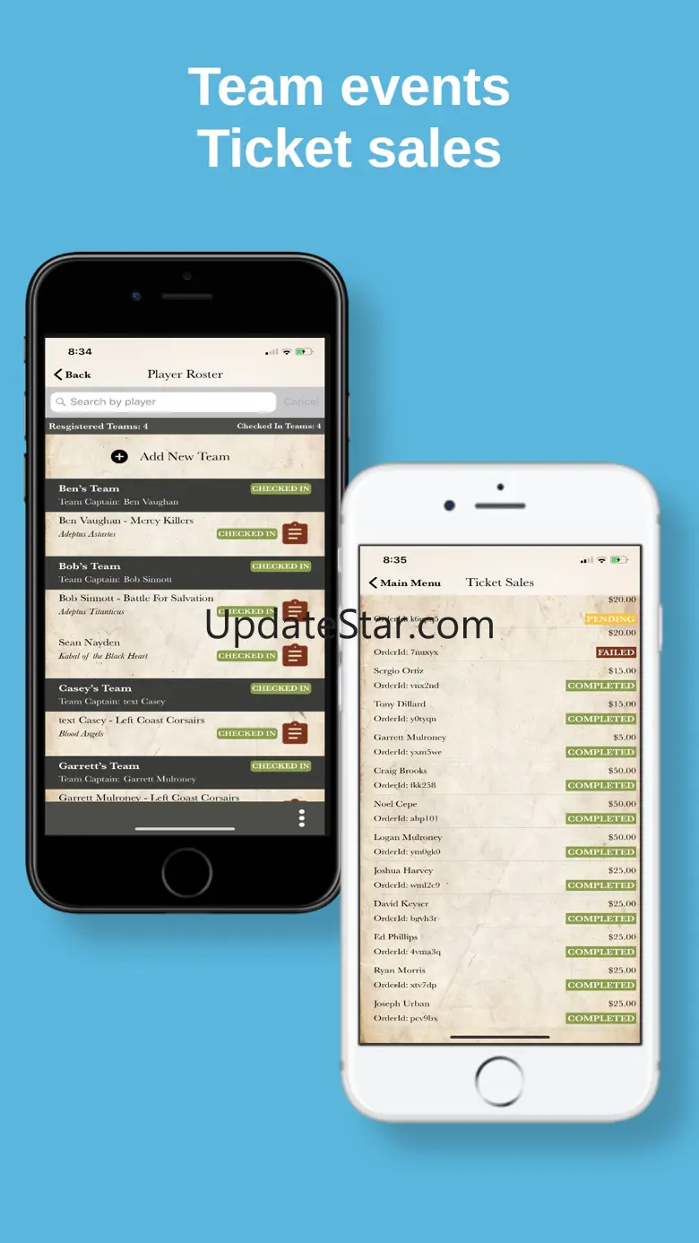 Best Coast Pairings: TO App 3.61