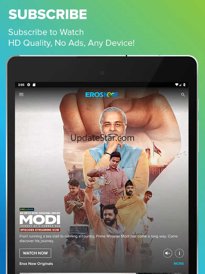 Eros Now - Movies, Originals 4.9.5