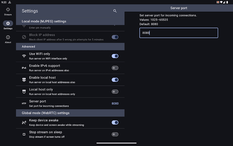 ScreenStream 1.5