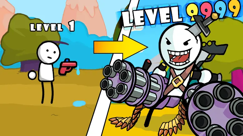One Gun Stickman 2 offline 55