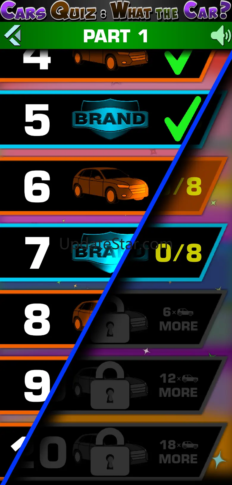 Cars Quiz 3D