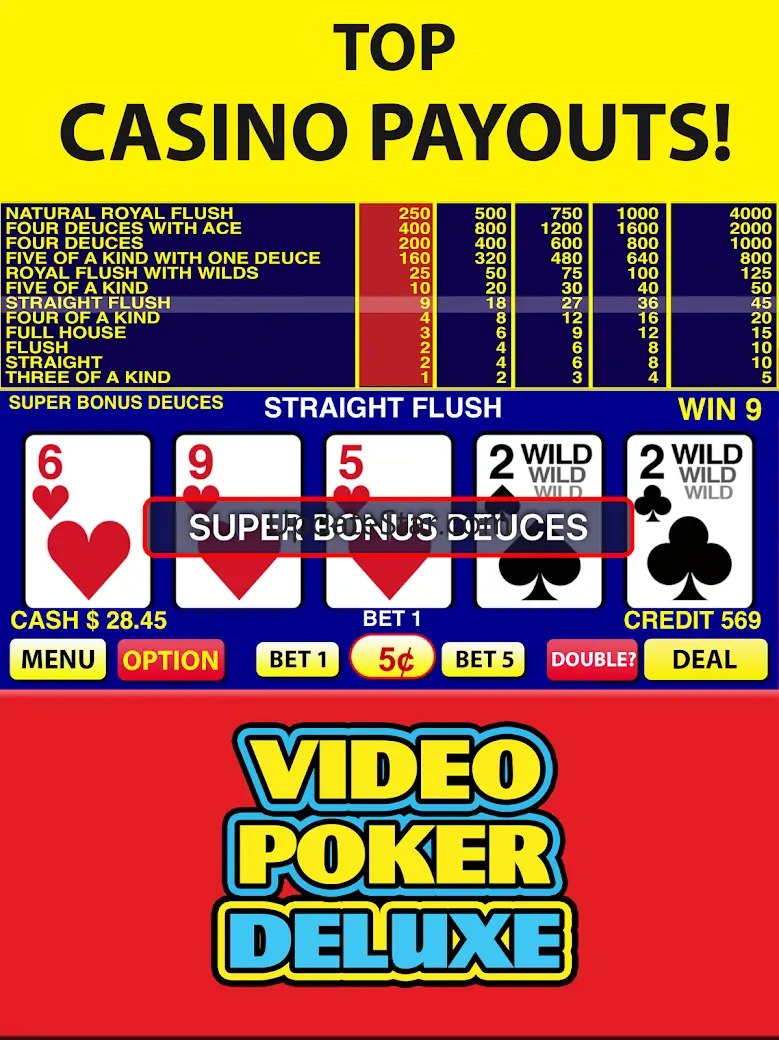 Video Poker Deluxe