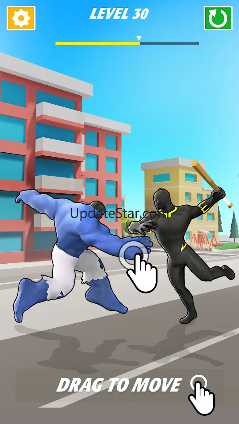 Slow Mo Superhero- Fight Game