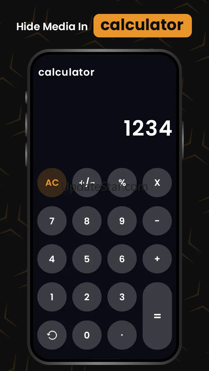 Calculator Lock Photo Vault